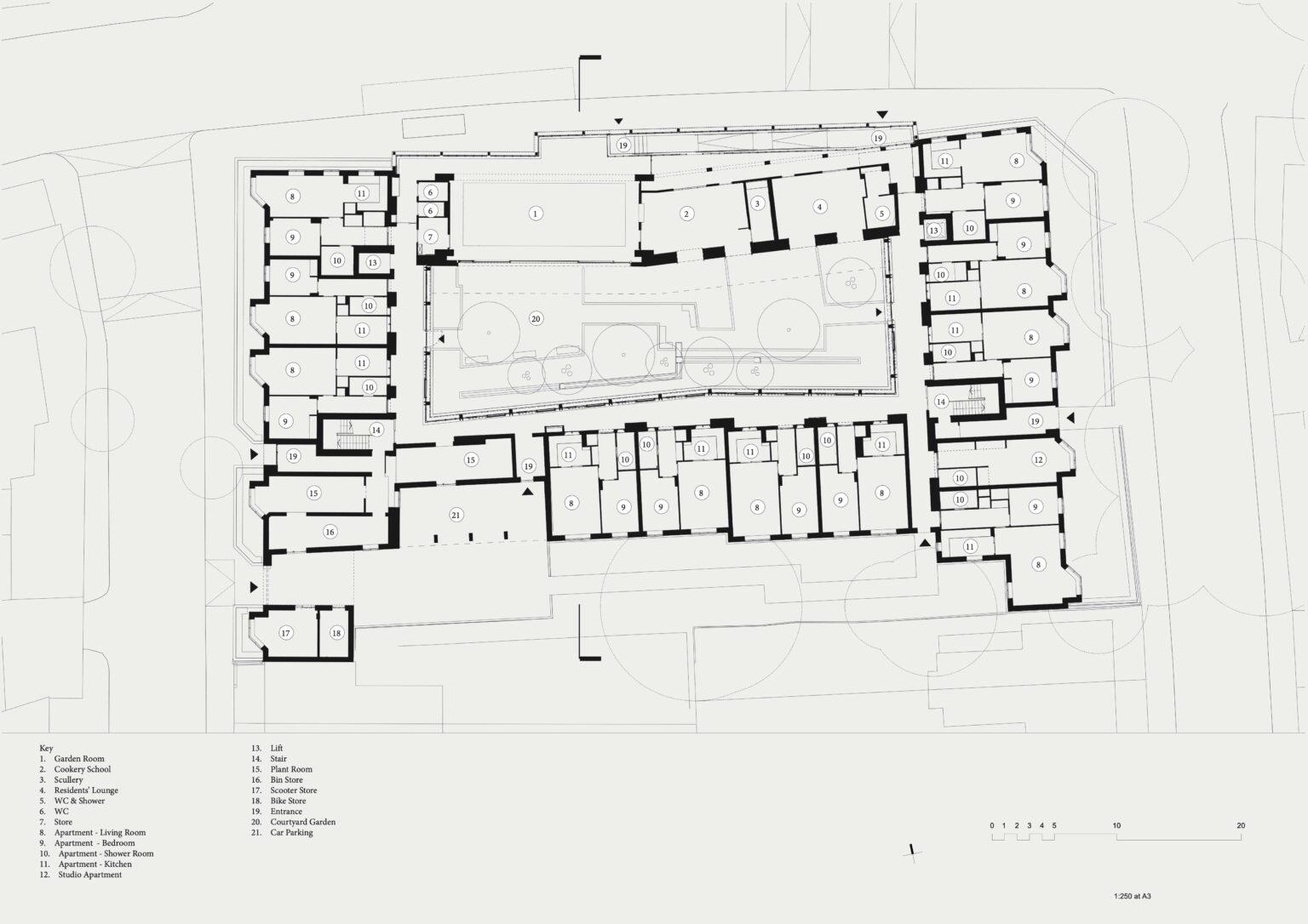 Almshouse in London by Witherford Watson Mann Architects Contemporary Design News